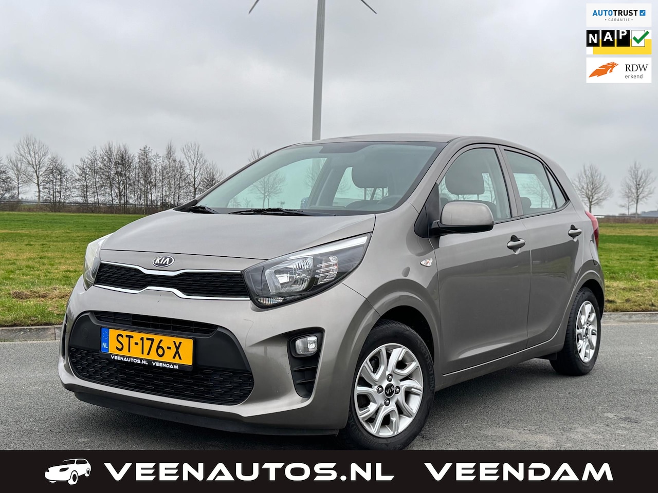 Kia Picanto - 1.0 CVVT ComfortPlusLine Navigator Camera NAP - AutoWereld.nl