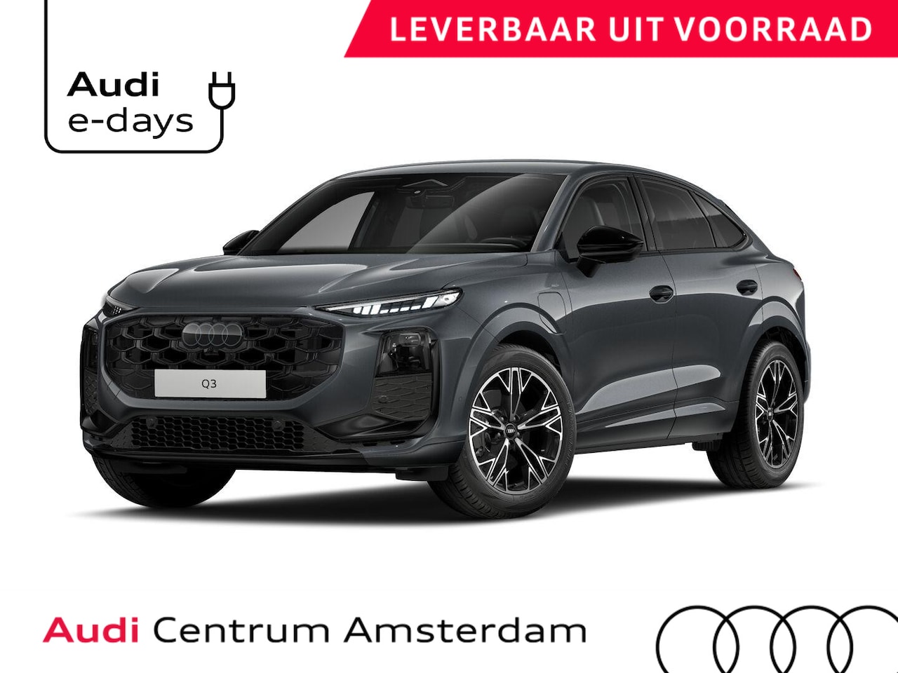 Audi Q3 Sportback - S edition e-hybrid 272 pk | Techniekpakket plus | Lederen sportstoelen | Optiekpakket zwar - AutoWereld.nl