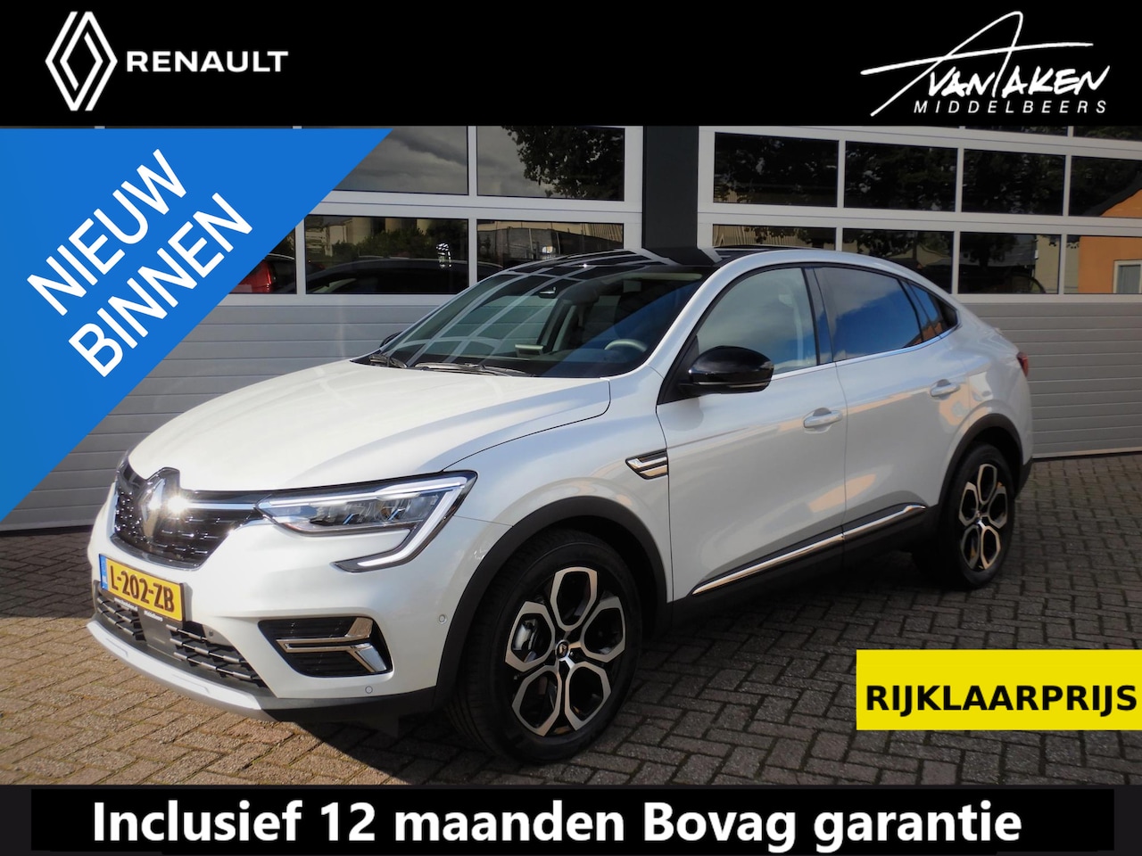 Renault Arkana - 1.6 E-Tech Hybrid 145 Intens - AutoWereld.nl