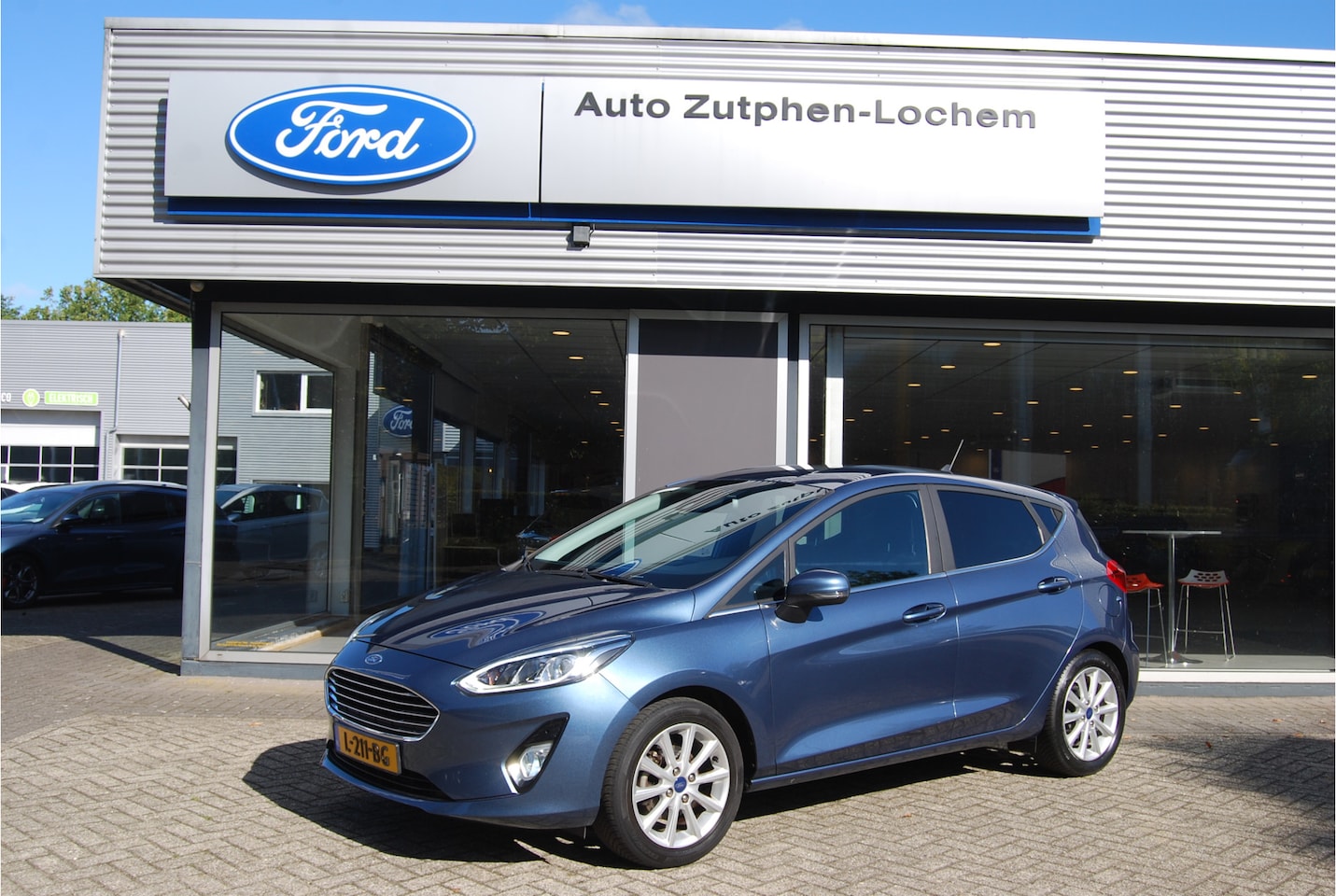 Ford Fiesta - 1.0 EcoBoost Titanium 100pk 5dr Navi: APPLE /ANDRIOD | WINTERPACK | AUTO. AIRCO | PAKR.SEN - AutoWereld.nl