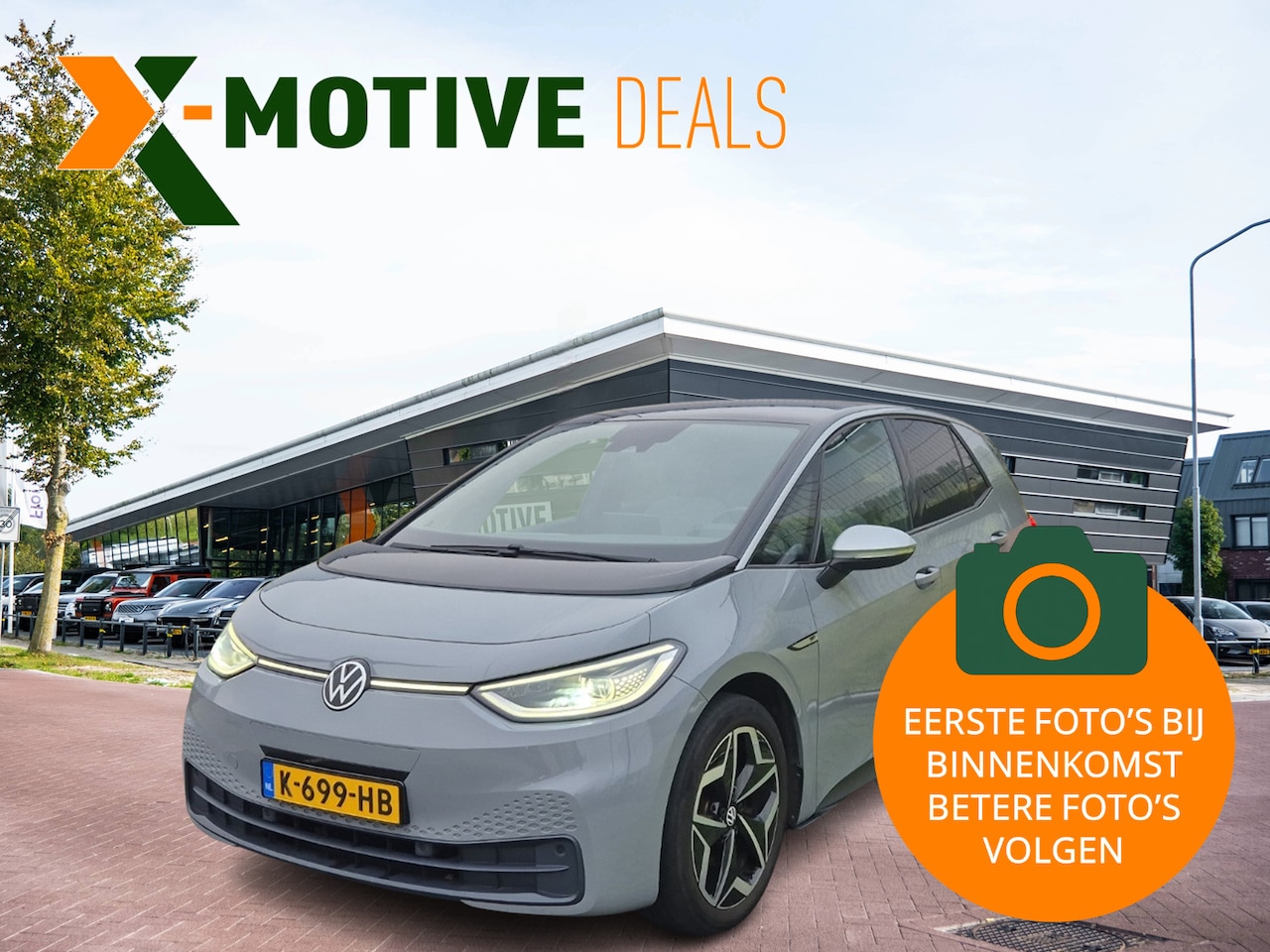 Volkswagen ID.3 - First Plus 58 kWh Aut | ECC  | Stoelverw | Camera’s | Stuurverw | Sport pack 19” LM | CarP - AutoWereld.nl