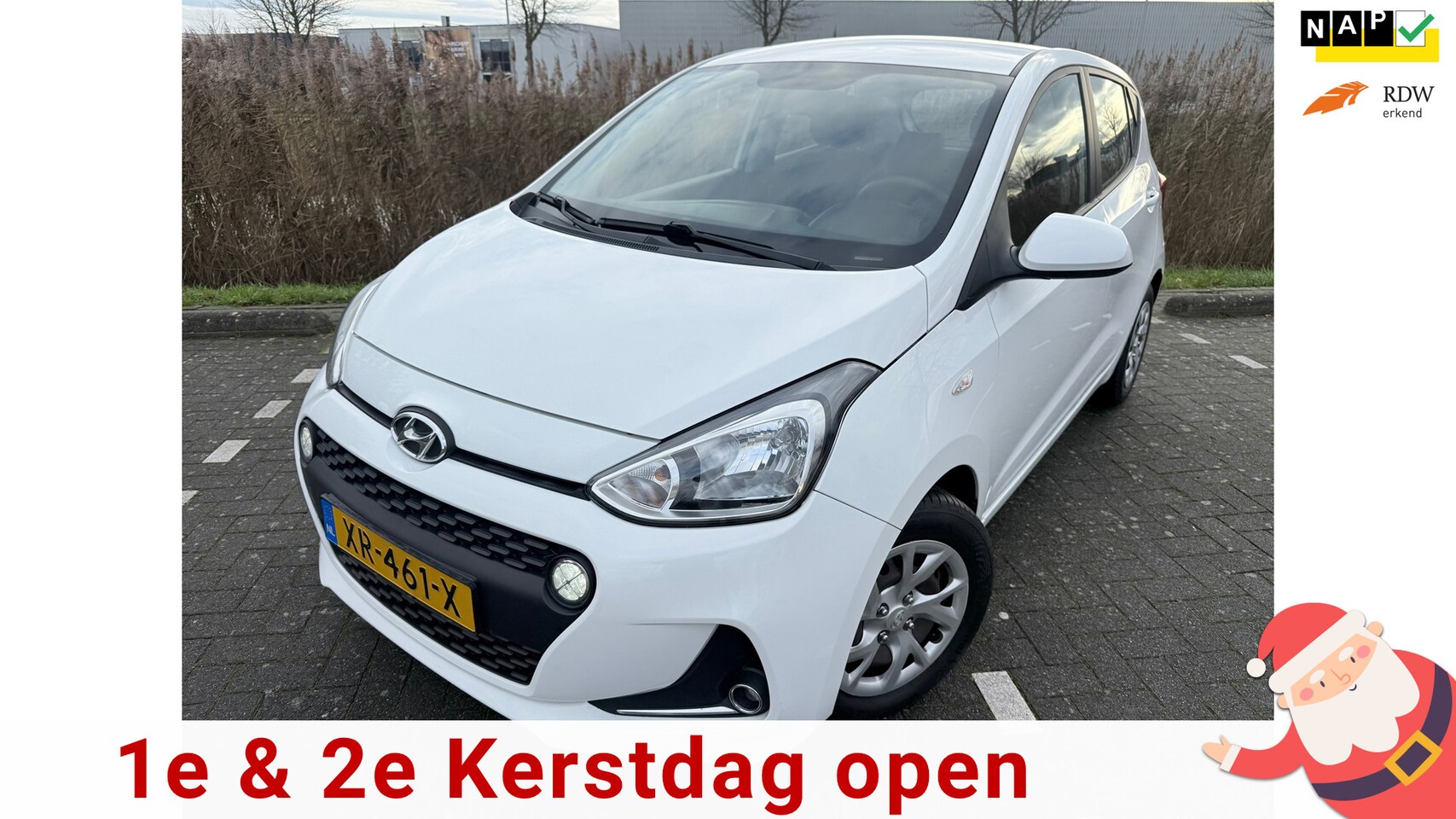Hyundai i10 - 1.0i Comfort*carplay*PARK SENSOREN*CRUISE*NEW APK*NAP*AIRCO*ELKT-RAAM*C-D AFSTAND - AutoWereld.nl