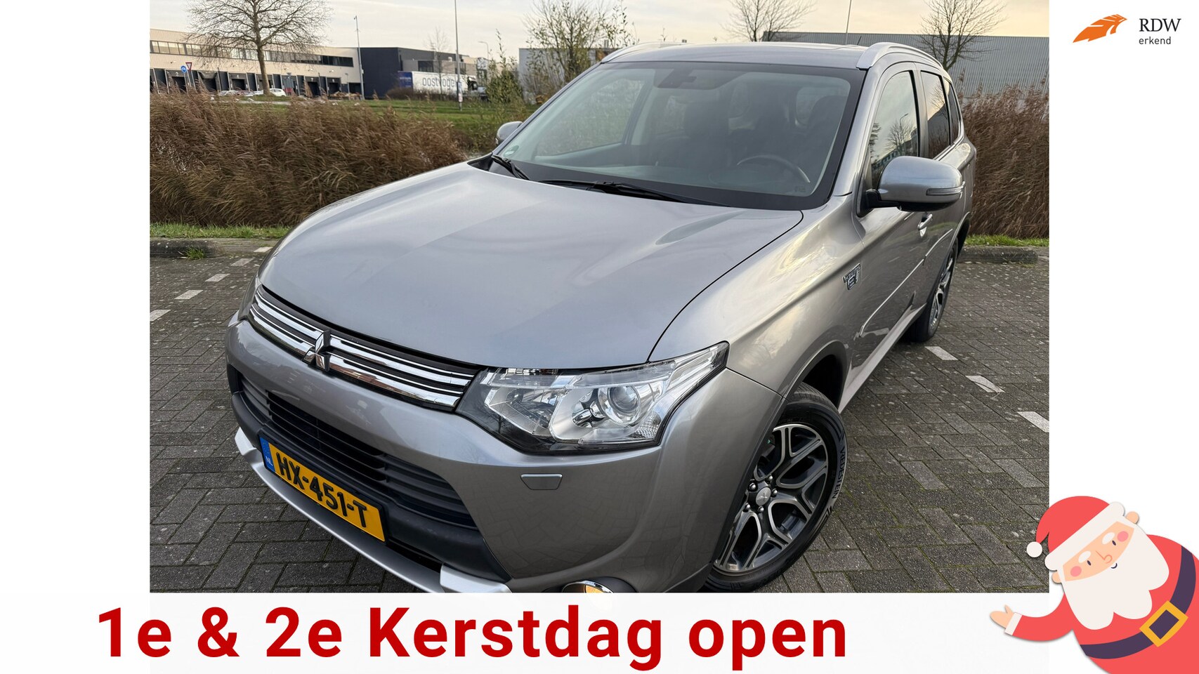 Mitsubishi Outlander - 2.0 PHEV Executive Edition*CAMERA*NAVI*OPEN -DAK*LEER*CRUISE*STOEL VERWARMING - AutoWereld.nl