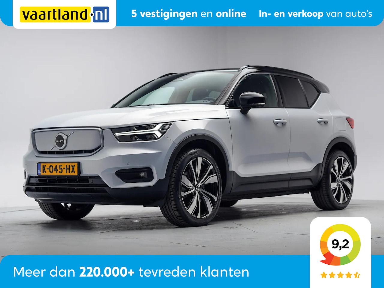 Volvo XC40 - Recharge P8 AWD R-Design 3-Fase [ Adapt.cruise Camera Stoel/stuurverwarming ] - AutoWereld.nl
