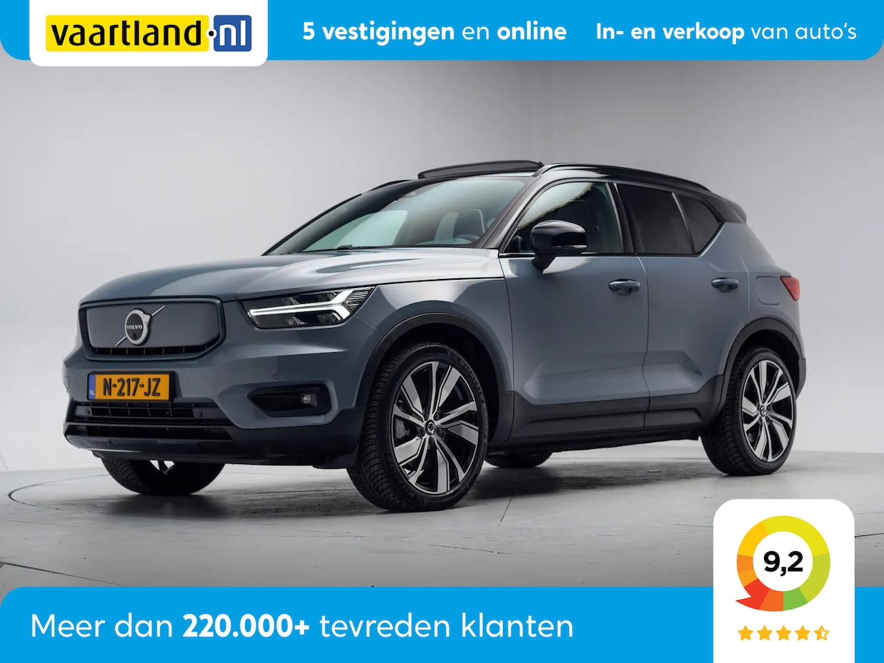 Volvo XC40 - Recharge P8 AWD R-Design 3 fase [ Panorama HarmanKardon Camera Stoelverwarming ] - AutoWereld.nl