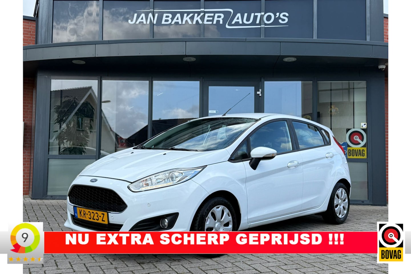 Ford Fiesta - 1.5 TDCi Style ✅Navi  ✅PDC V+A ✅ - AutoWereld.nl
