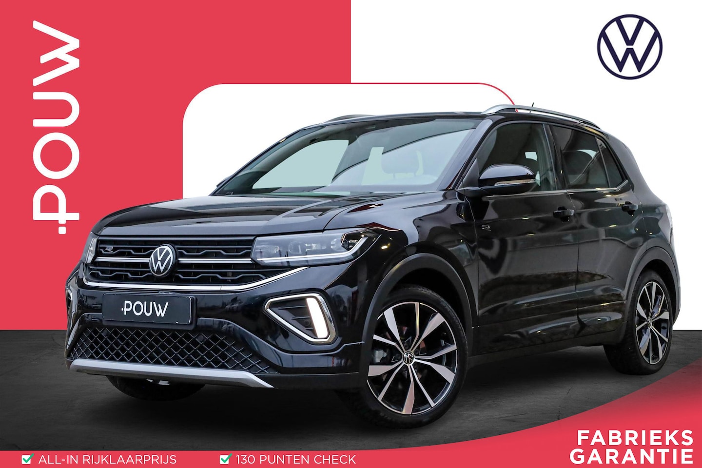 Volkswagen T-Cross - 1.0 TSI 115pk R-Line | IQ Matrix led verlichting | Stoelverwarming | Achteruitrijcamera - AutoWereld.nl