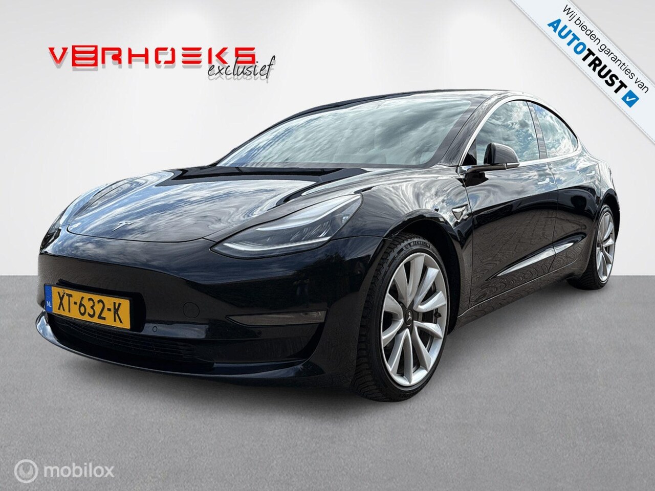 Tesla Model 3 - Long Range RWD Long Range AWD | Zwart | Krachtig & Elektrisch - AutoWereld.nl