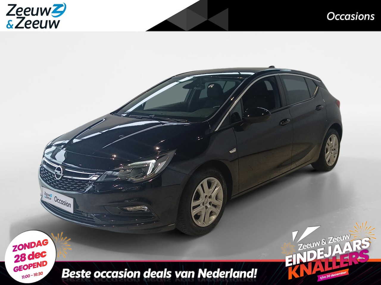 Opel Astra - 1.4 Online Edition *Navigatie*Parkeersensoren*Climate Control*Trekhaak*Zeer nette auto! - AutoWereld.nl