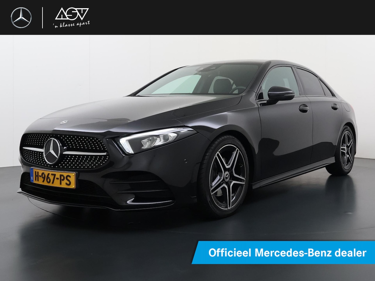 Mercedes-Benz A-klasse - 180 AMG Business Solution | Sfeerverlichting | Achteruitrij Camera | Night Pakket | DAB+ R - AutoWereld.nl