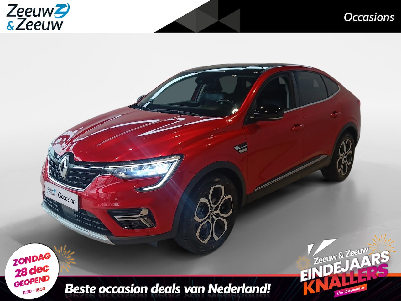 Renault Arkana - 1.6 E-Tech Hybrid 145 Intens *Automaat*Navi+Camera*Climate Control*Keyless Entry*LM.Velgen - AutoWereld.nl