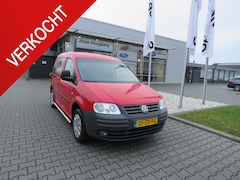 Volkswagen Caddy - 1.6 Optive Comfort 5p. AIRCO, TREKHAAK, CRUISE.zo mee LEUKE HONDE AUTO