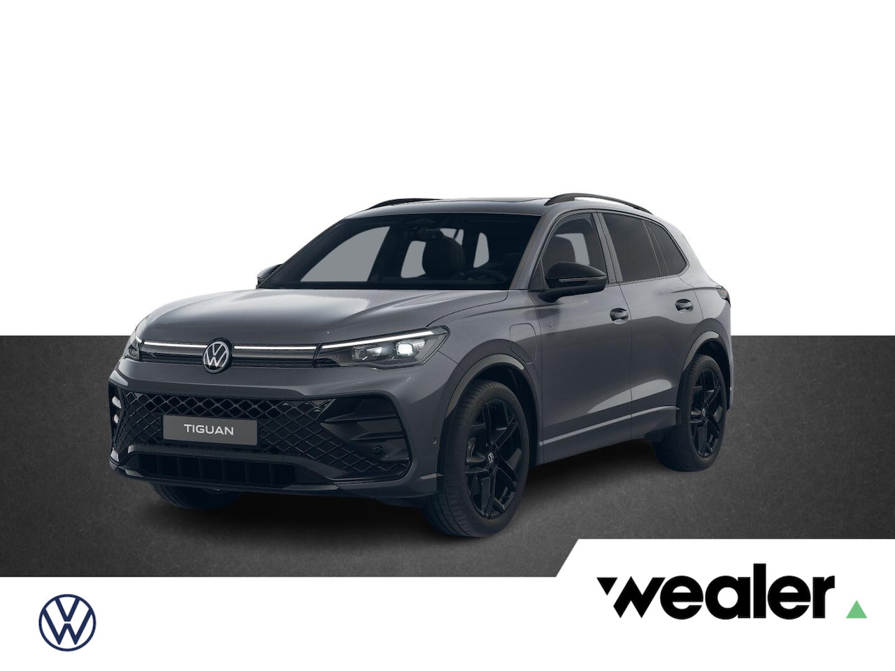 Volkswagen Tiguan - R-Line Edition 1.5 eHybrid 150 kW / 204 PK DSG | Black Style | Panoramadak | Trekhaak wegk - AutoWereld.nl