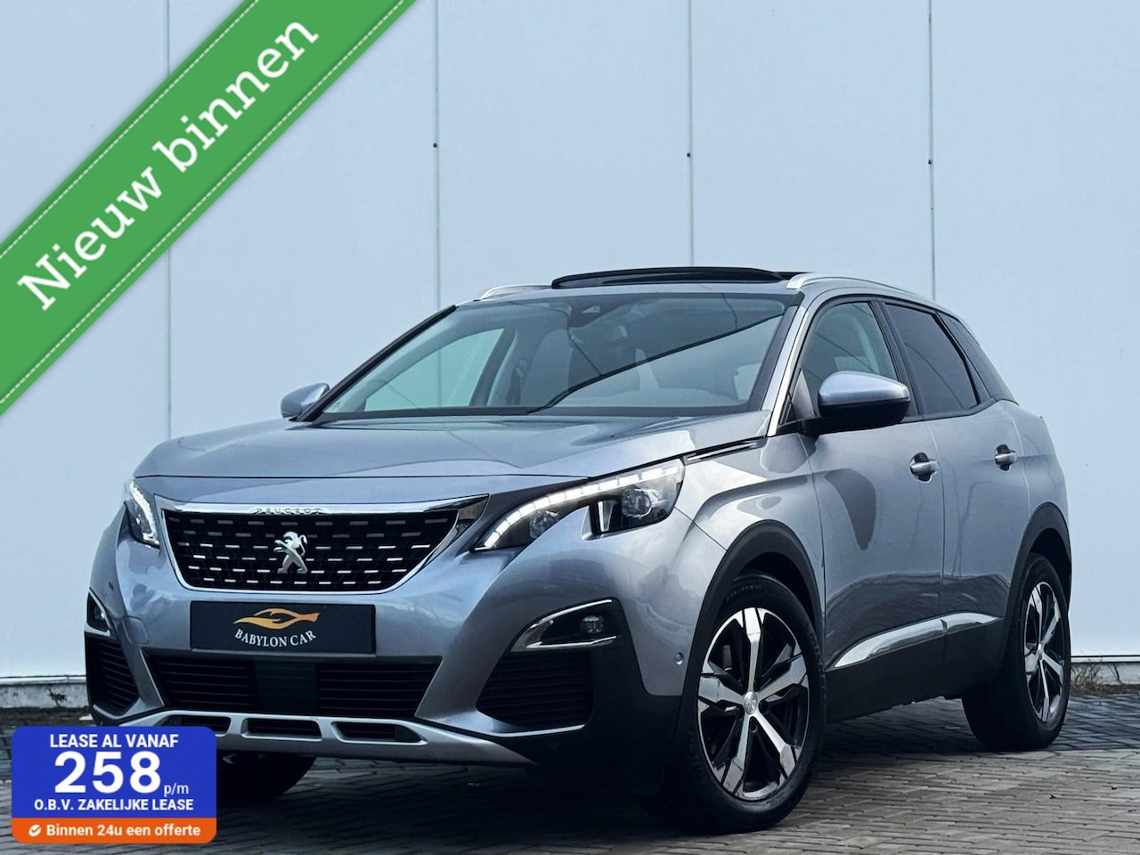 Peugeot 3008 - 1.2 PureTech Allure /Panodak/Camera/Automaat/Led/Apple Carplay/Cruise Control/131PK - AutoWereld.nl