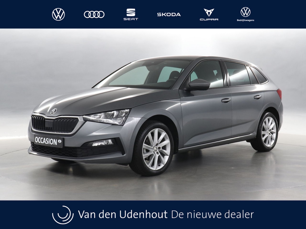 Skoda Scala - 1.0 TSI 110pk Sport Business App Connect / Parkeersensoren / Cruise control - AutoWereld.nl