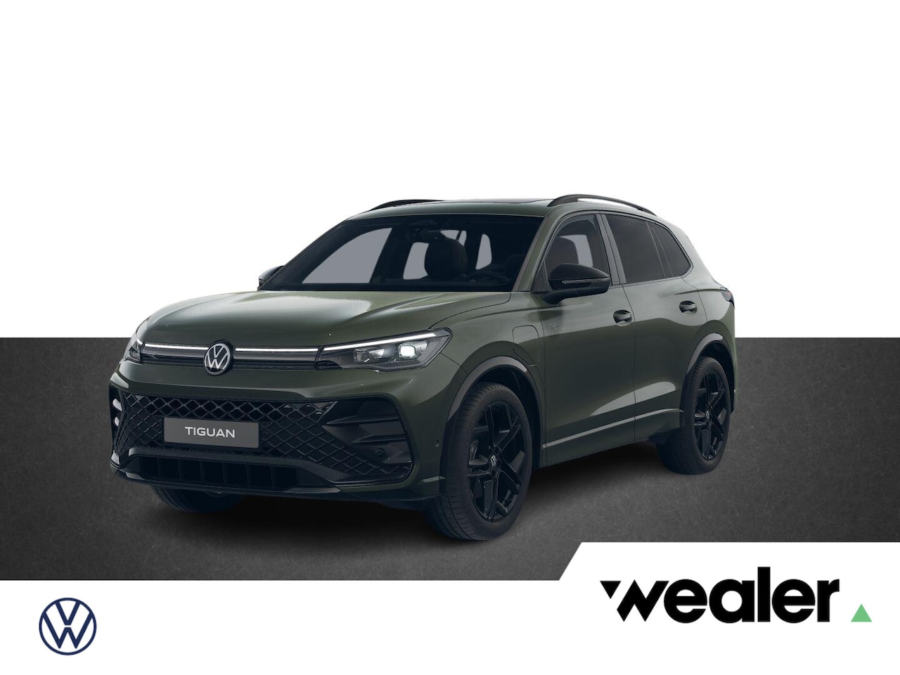 Volkswagen Tiguan - R-Line Edition 1.5 eHybrid 150 kW / 204 PK DSG | Black Style | Panoramadak | Trekhaak wegk - AutoWereld.nl
