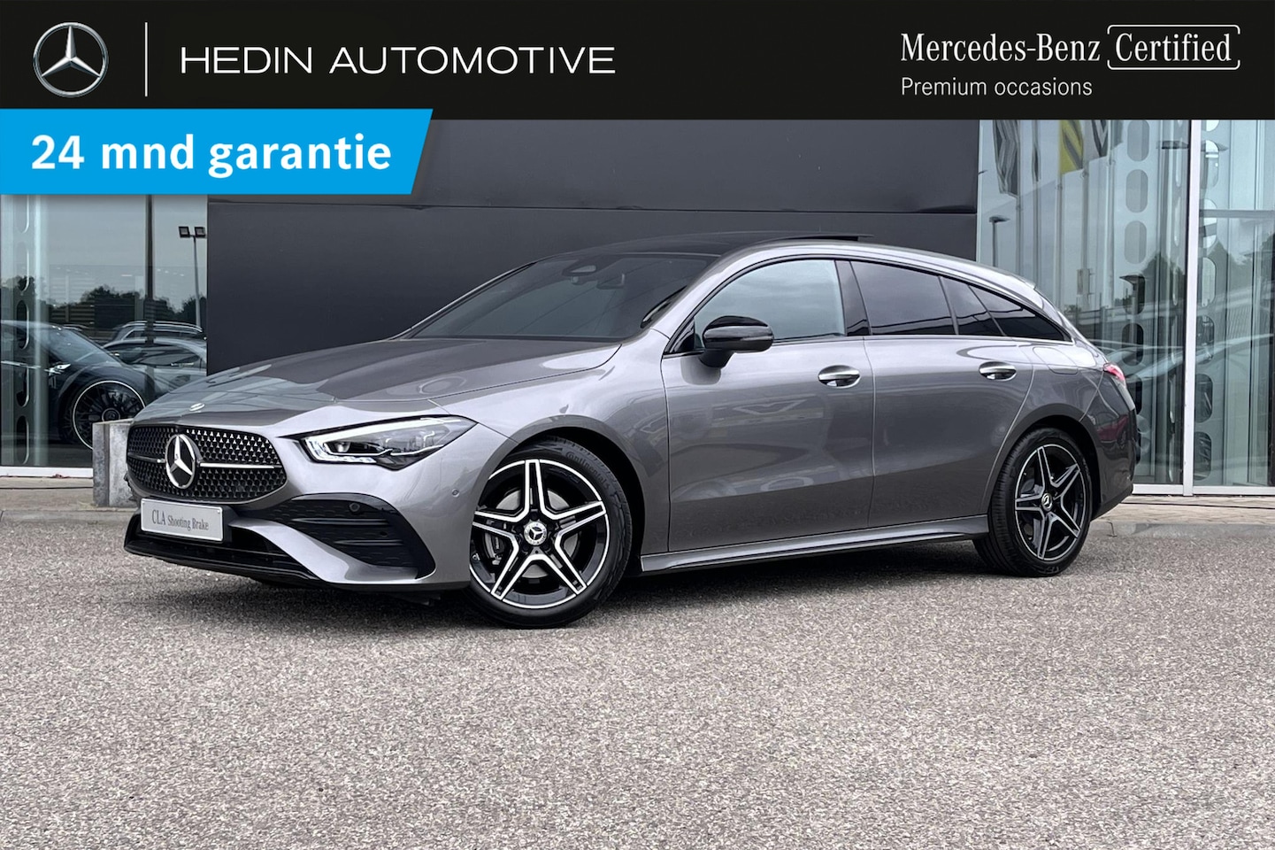 Mercedes-Benz CLA-klasse Shooting Brake - CLA 180 Star Edition AMG Line Limited | Nightpakket | Panoramadak | Distronic - AutoWereld.nl