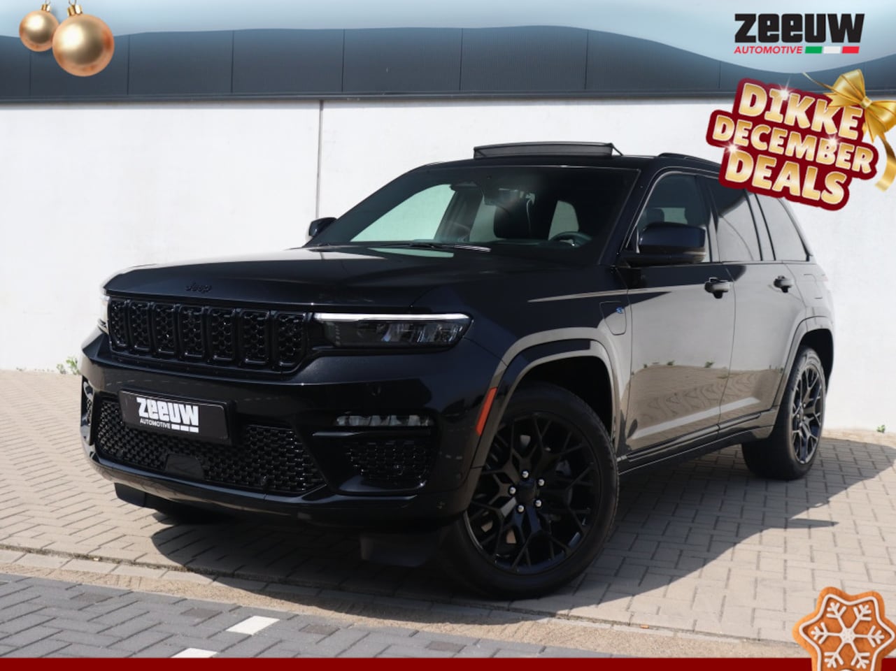 Jeep Grand Cherokee - Summit Reserve 4xe 380 PK | Black Line | Leder | Pan dak | 21" - AutoWereld.nl