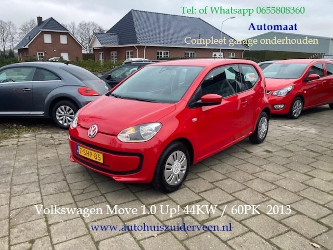 Volkswagen Up! - 1.0 60PK 3DRS Move up! Automaat Navi - AutoWereld.nl