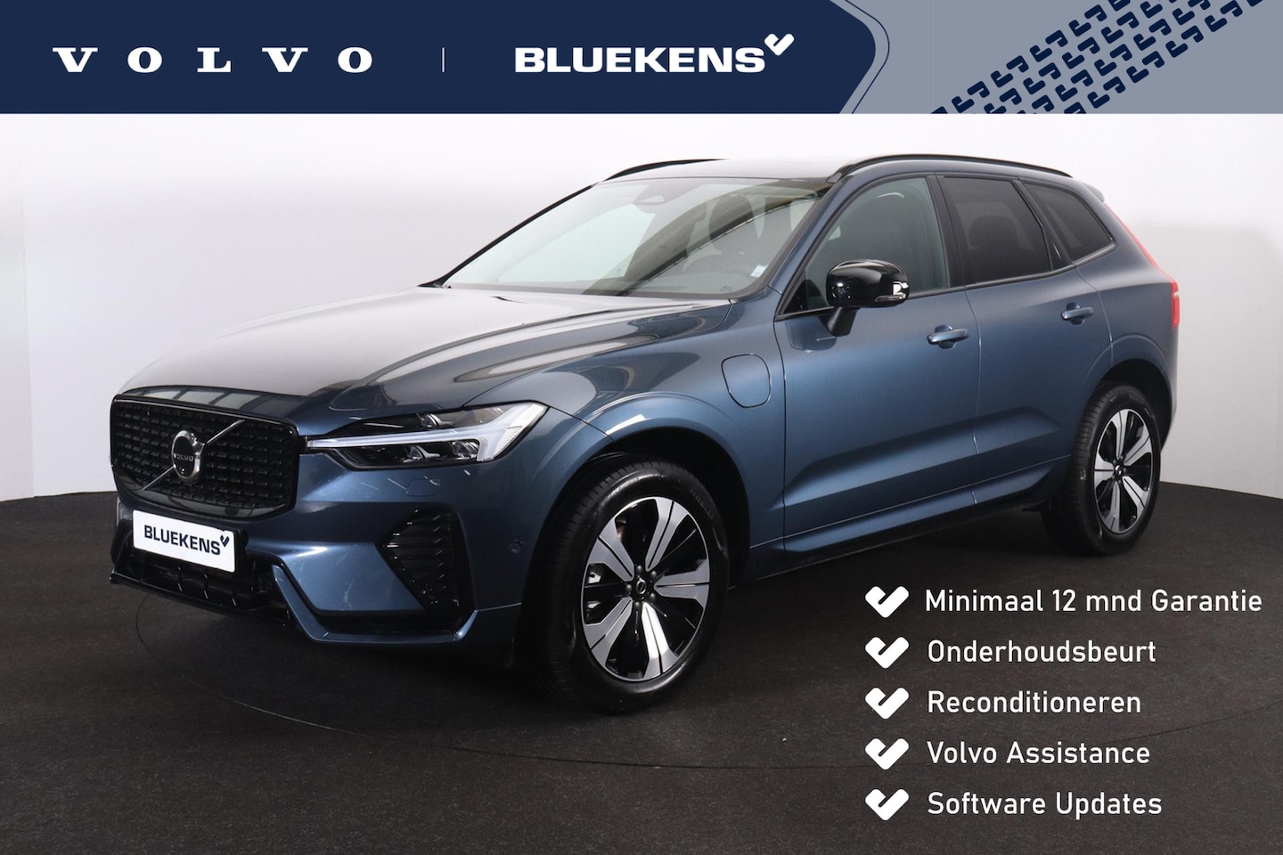 Volvo XC60 - T6 Recharge AWD Plus Dark - Panorama/schuifdak - IntelliSafe Assist & Surround - 360º Came - AutoWereld.nl
