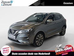 Nissan Qashqai - 1.3 DIG-T Tekna + *Automaat*Navi+360Camera*Nappa Leder*Panoramadak*LED*VOL OPTIES