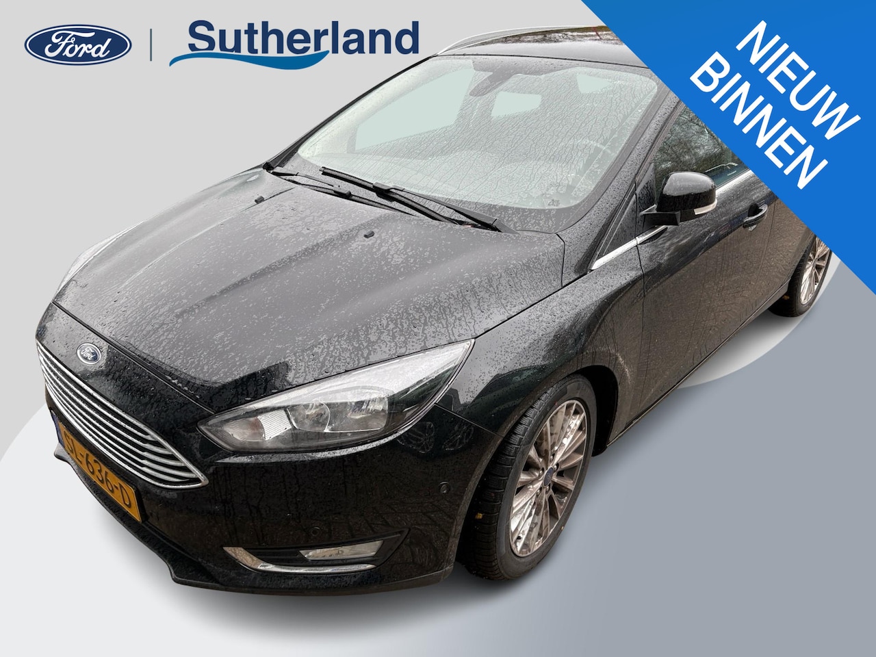 Ford Focus Wagon - 1.0 Ecoboost Titanium 125pk Trekhaak | Navigatie | Apple Carplay, Android Auto | Voorruit - AutoWereld.nl