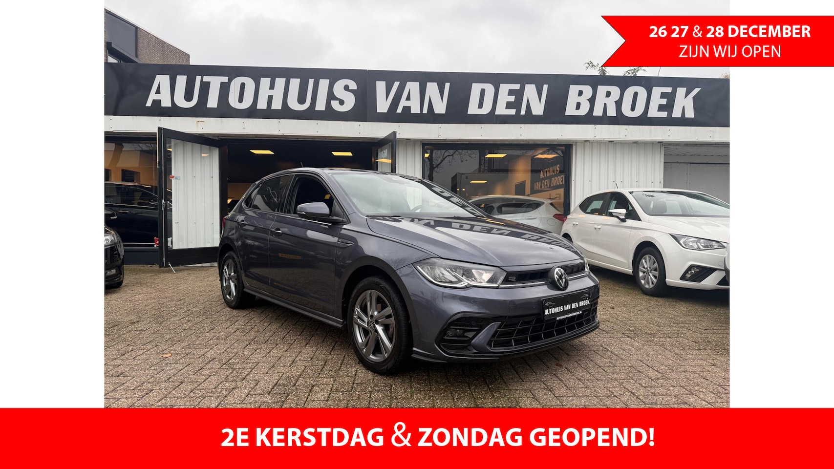 Volkswagen Polo - 1.0 TSI R-Line|Navi|Cruise|Vitrual|Carplay|Pdc|Led|1e Eigenaar - AutoWereld.nl