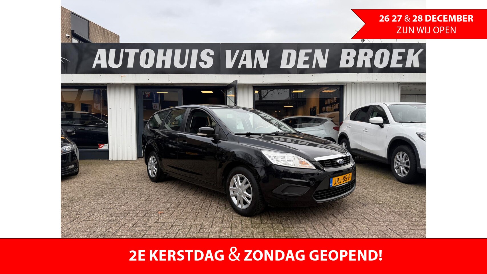 Ford Focus Wagon - 1.6 Wagon 1e Eigenaar Airco|Navi|Android|Elek Pakket|Nw Apk - AutoWereld.nl