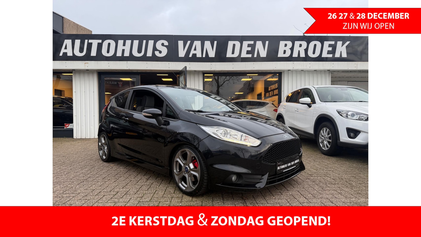 Ford Fiesta - 1.6 ST2 182Pk 1e Eigenaar|Clima|Recaro|Led|Keyless GO|Leder|Lmv|Elek Pakket|Nw Apk - AutoWereld.nl
