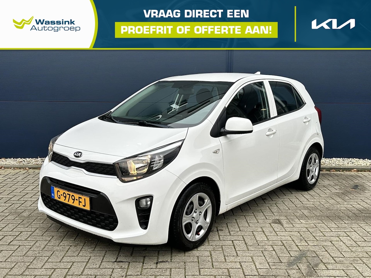 Kia Picanto - 1.0 MPi 67pk 4-zits ComfortPlusLine | Carplay | Airco | Camera | - AutoWereld.nl