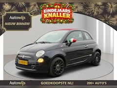Fiat 500 C - 1.2 Rock|AUT|CABRIO|NL AUTO|LM-VELG|Half leder|CLIMA