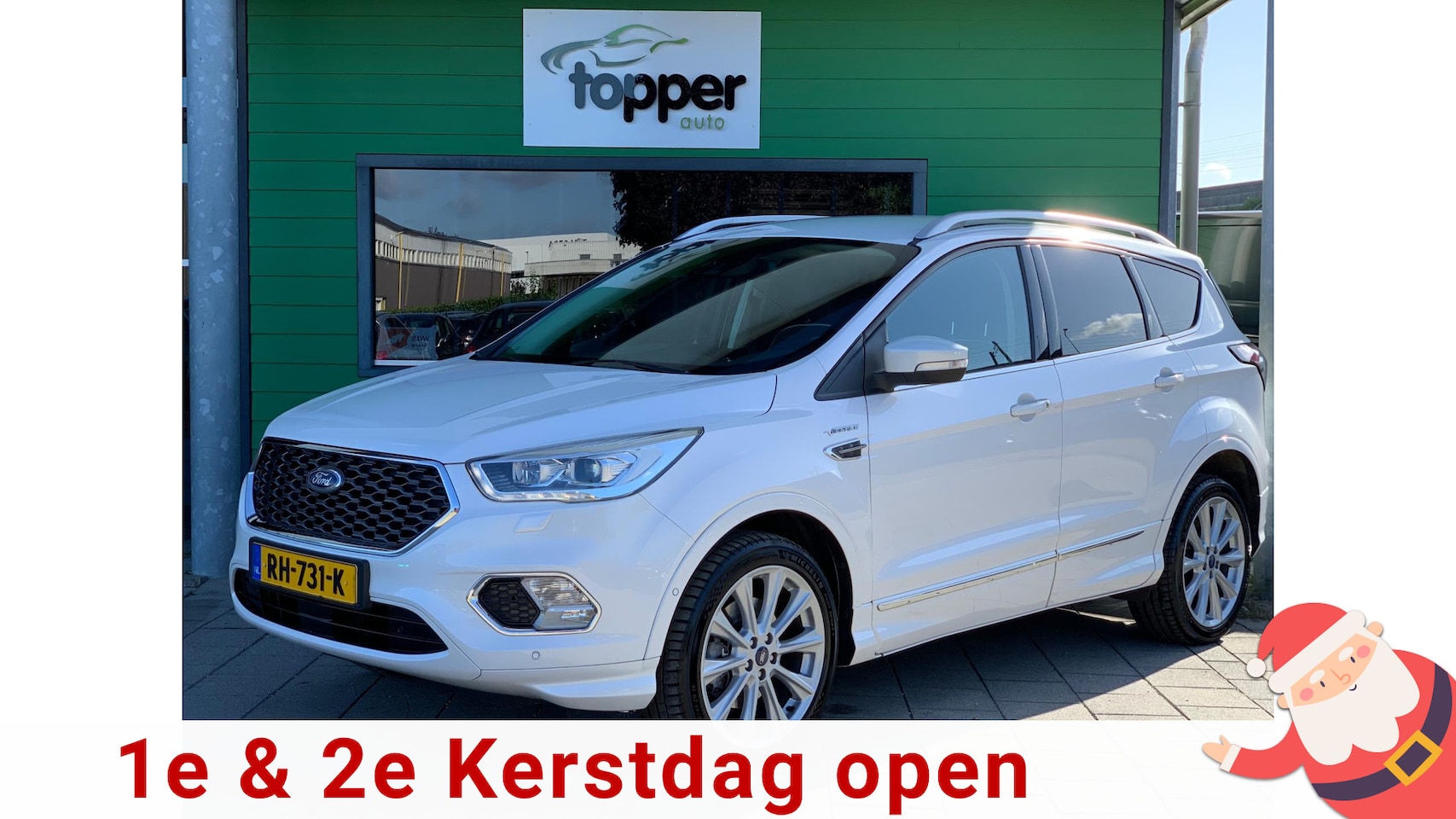 Ford Kuga - 1.5 EcoBoost Vignale | Zeer Luxe Uitvoering! | Trekhaak | - AutoWereld.nl
