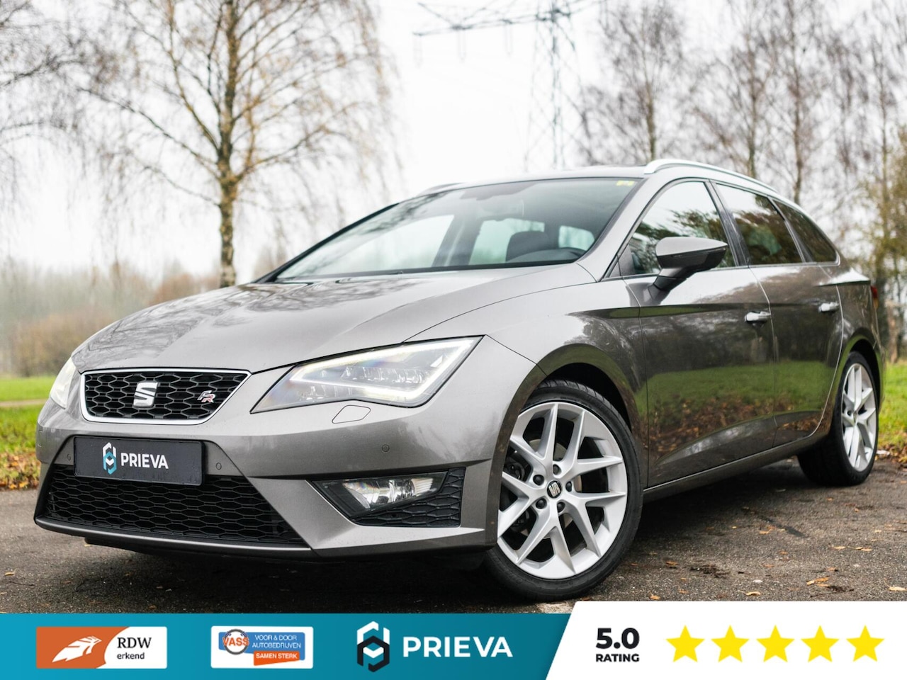 SEAT Leon ST - 1.4 TSI FR PANORAMADAK LEDER Business - AutoWereld.nl