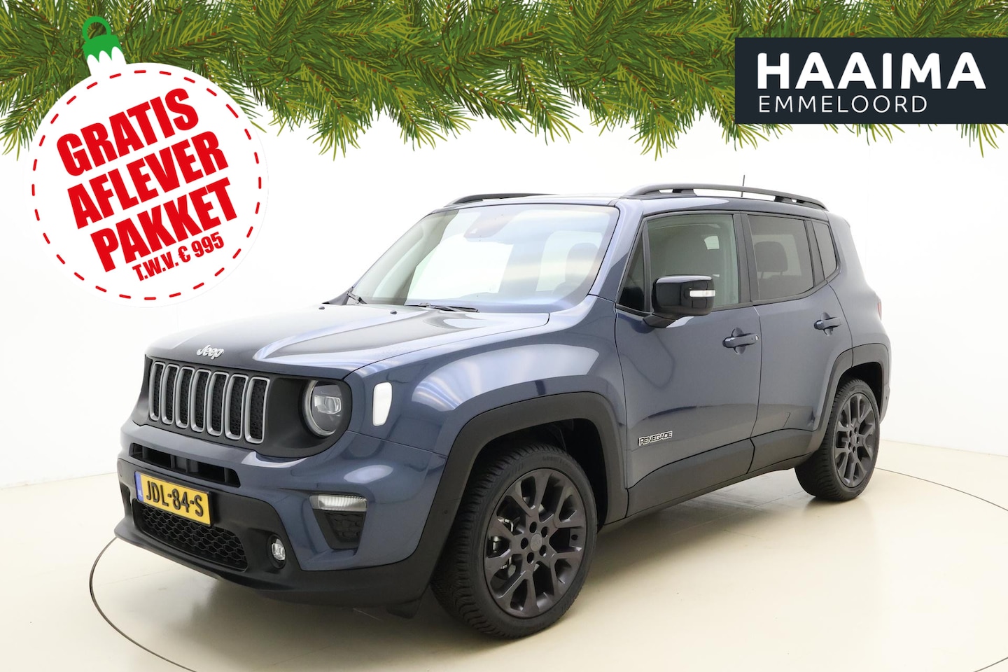Jeep Renegade - 1.5T e-Hybrid S Automaat | Navigatie | Climate control | Camera | Lederen bekleding | Dakr - AutoWereld.nl