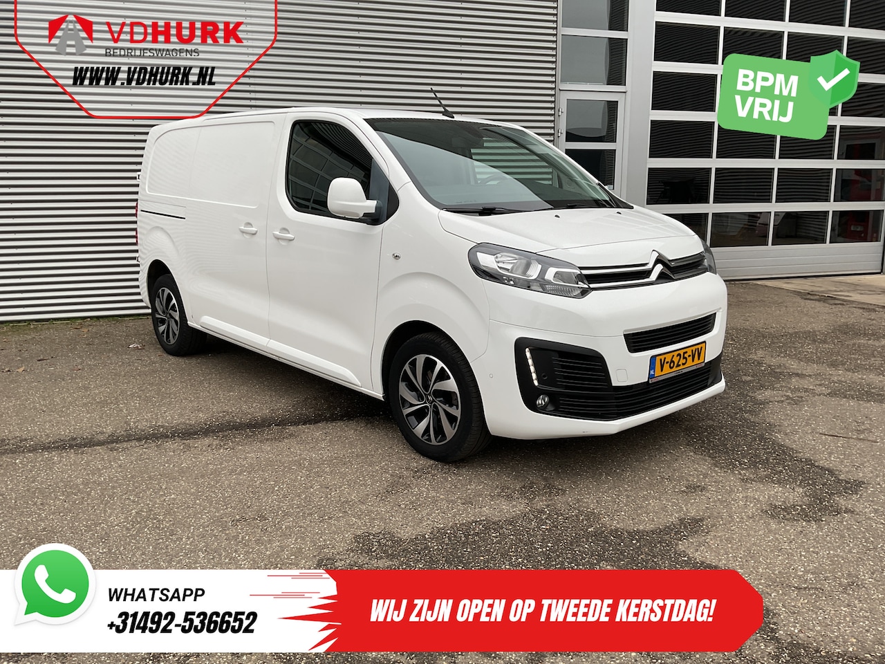Citroën Jumpy - 2.0 HDI 125 pk L2 NL Auto/ 3 Pers./ Climate/ 2.5t Trekverm./ Carplay/ Camera/ PDC/ Cruise - AutoWereld.nl