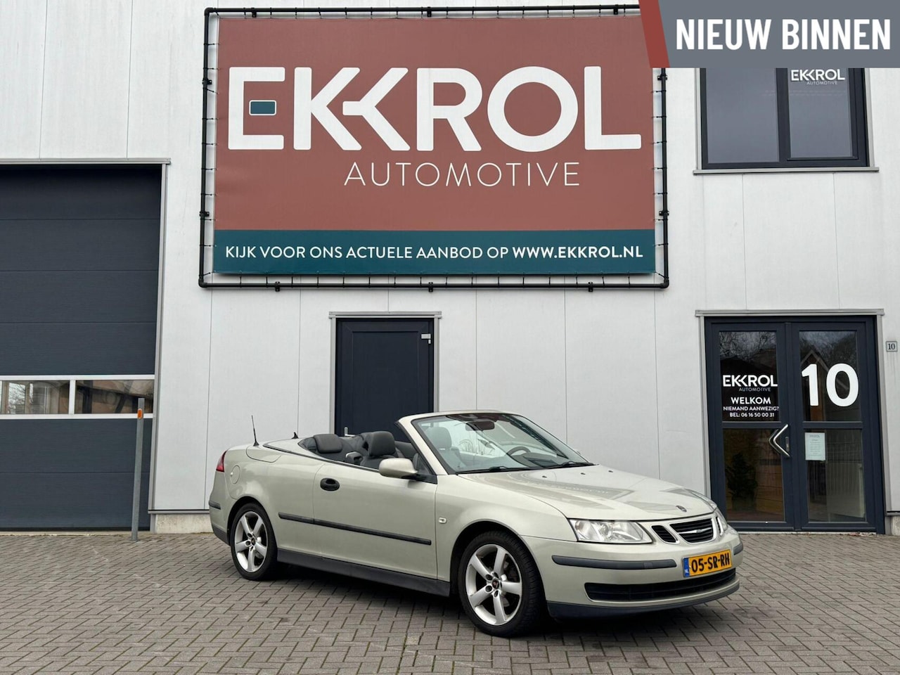 Saab 9-3 Cabrio - 1.8t Vector 1.8t Vector (Org NL/volledige historie/NAP) - AutoWereld.nl