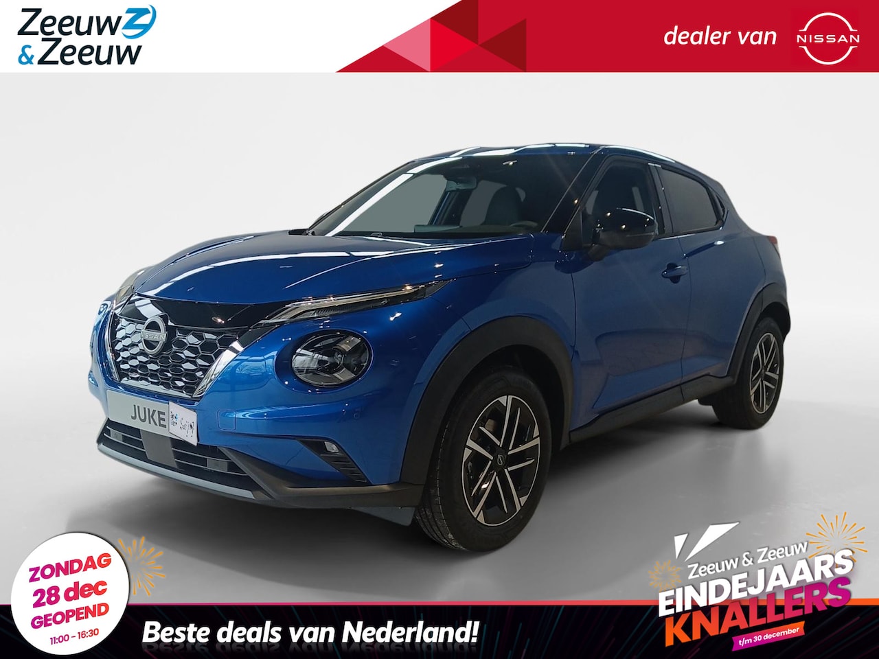 Nissan Juke - 1.6 Hybrid N-Connecta *Cold pack*Navigatie*Achteruitrij camera*parkeersensoren voor en ach - AutoWereld.nl