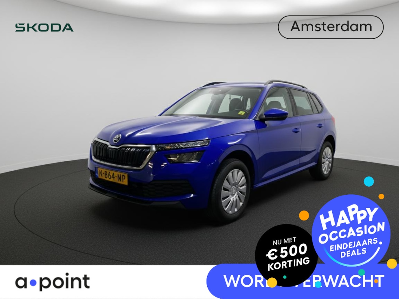 Skoda Kamiq - 1.0 TSI Active 95 pk | Navigatie via App | Parkeersensoren achter | Cruise control | LED k - AutoWereld.nl