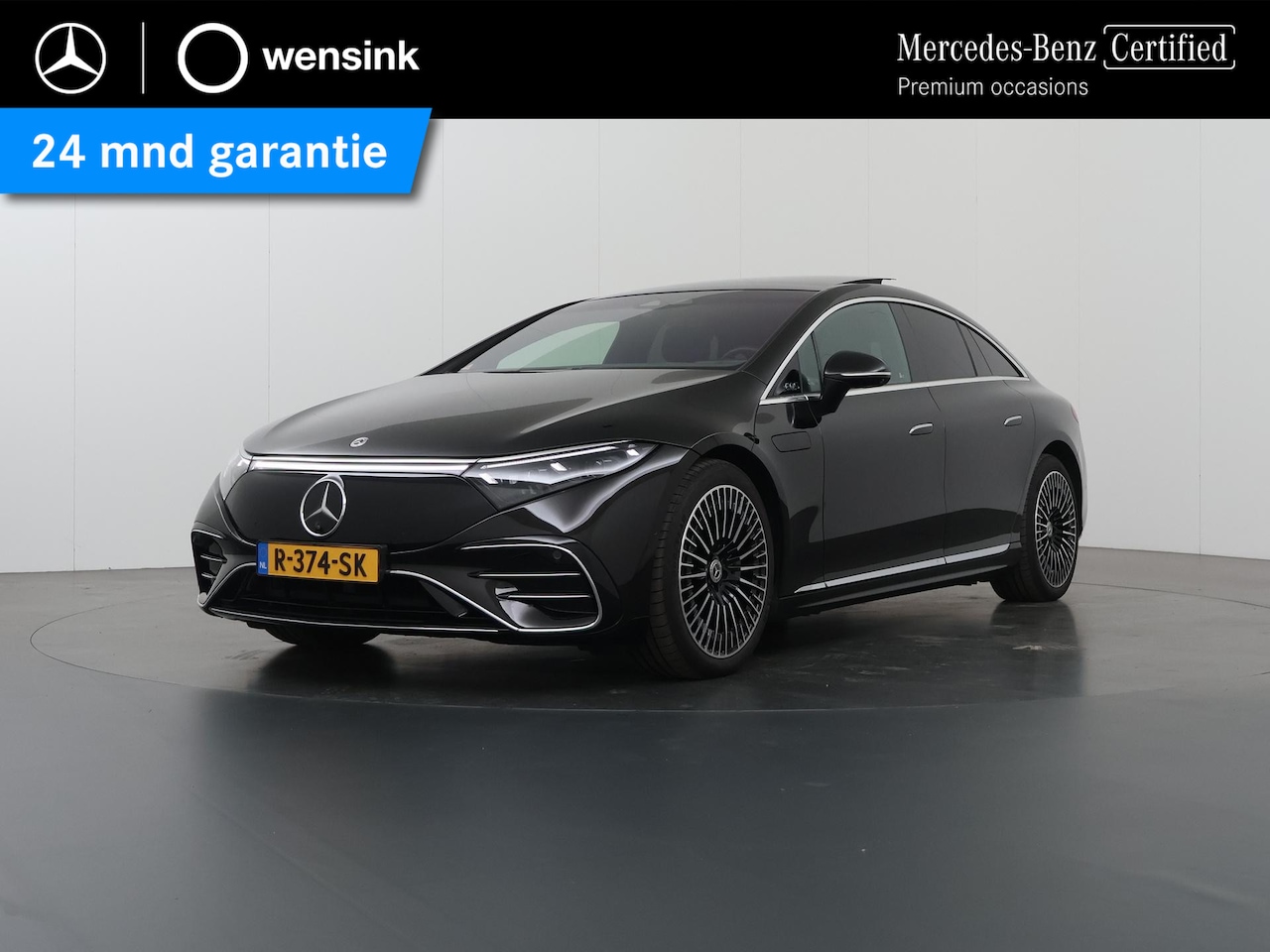 Mercedes-Benz EQS - 450+ AMG Line 108 kWh | Panoramadak | Geventileerde massage stoelen | Nappaleder | 21" lic - AutoWereld.nl