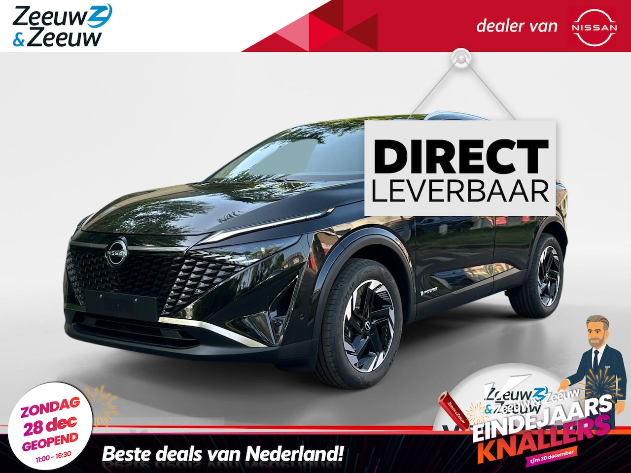 Nissan Qashqai - 1.5 e-Power N-Connecta | DE NIEUWE GENERATIE E-POWER| DIRECT LEVERBAAR | €1500,- KORTING | - AutoWereld.nl