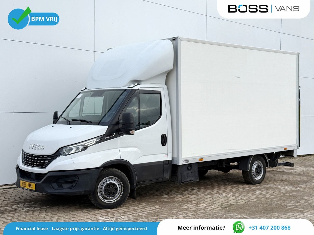 Iveco Daily - 35S18 3.0 Laadklep Automaat LED Climate Control Adaptieve Cruise Control Standkachel Camer - AutoWereld.nl