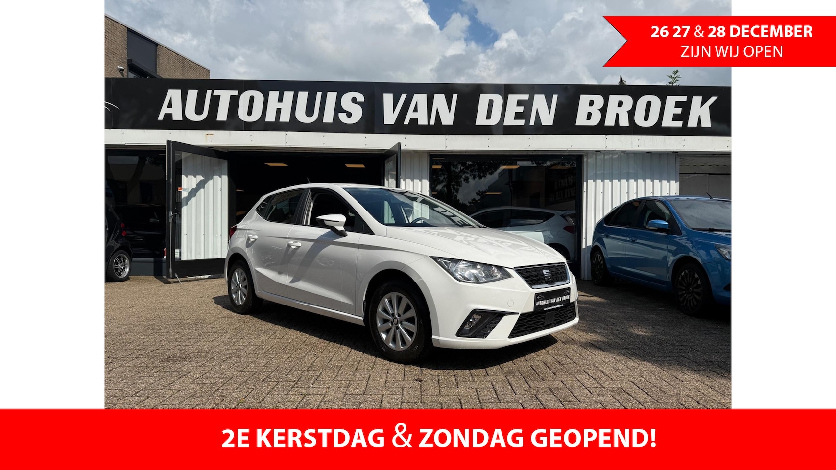 SEAT Ibiza - 1.0 MPI Reference 1e Eigenaar|Ac|Acc|Cruise|Bluetooth|Lmv|Elek Pakket|Nw Apk - AutoWereld.nl