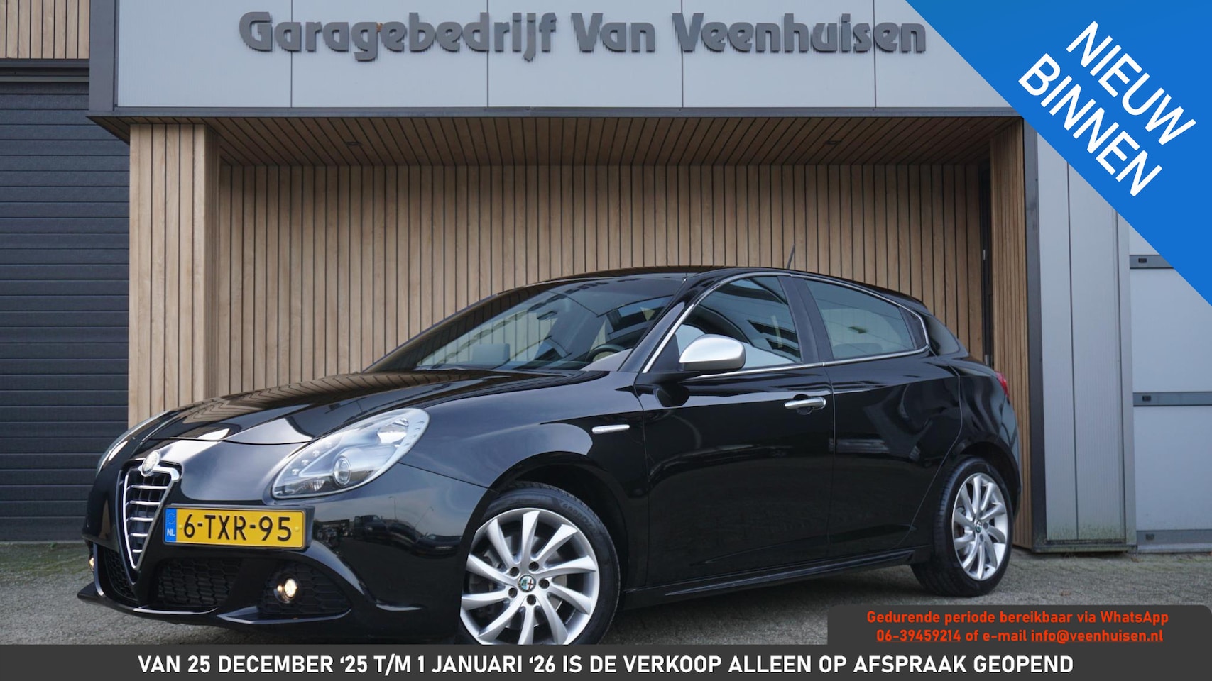 Alfa Romeo Giulietta - 1.4 T 170pk Automaat Sport Business Executive H-Leder 17inch LM Trekhaak Navi *NL auto* 83 - AutoWereld.nl
