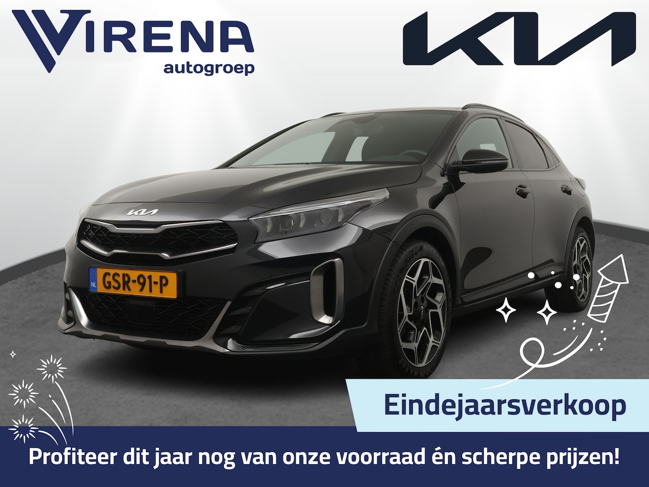 Kia XCeed - 1.5 T-GDi GT-Line - Stoel/Stuur verwarming - Keyless entry - Schuif/kantel dak - Achteruit - AutoWereld.nl