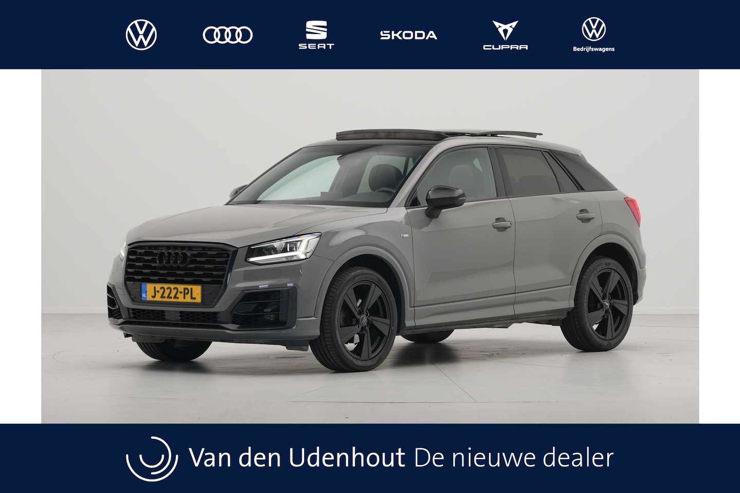 Audi Q2 - 35 TFSI 150pk S-tronic S-line Panorama Dig display Sound Led optiek zwart - AutoWereld.nl