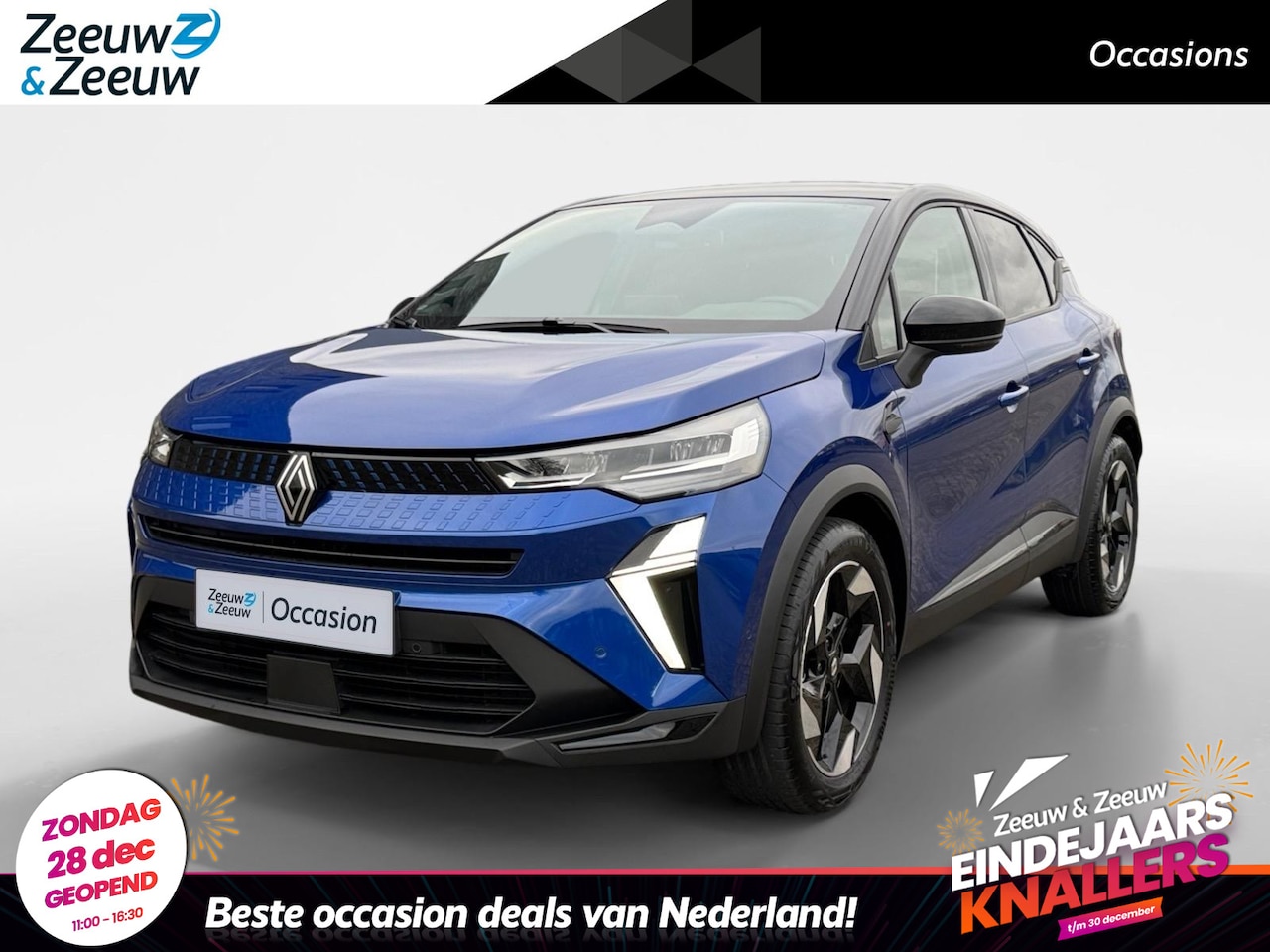 Renault Captur - 145PK E-Tech Full Hybrid Techno Automaat | Digital Cockpit | Armsteun | 9,3" Navi | Camera - AutoWereld.nl