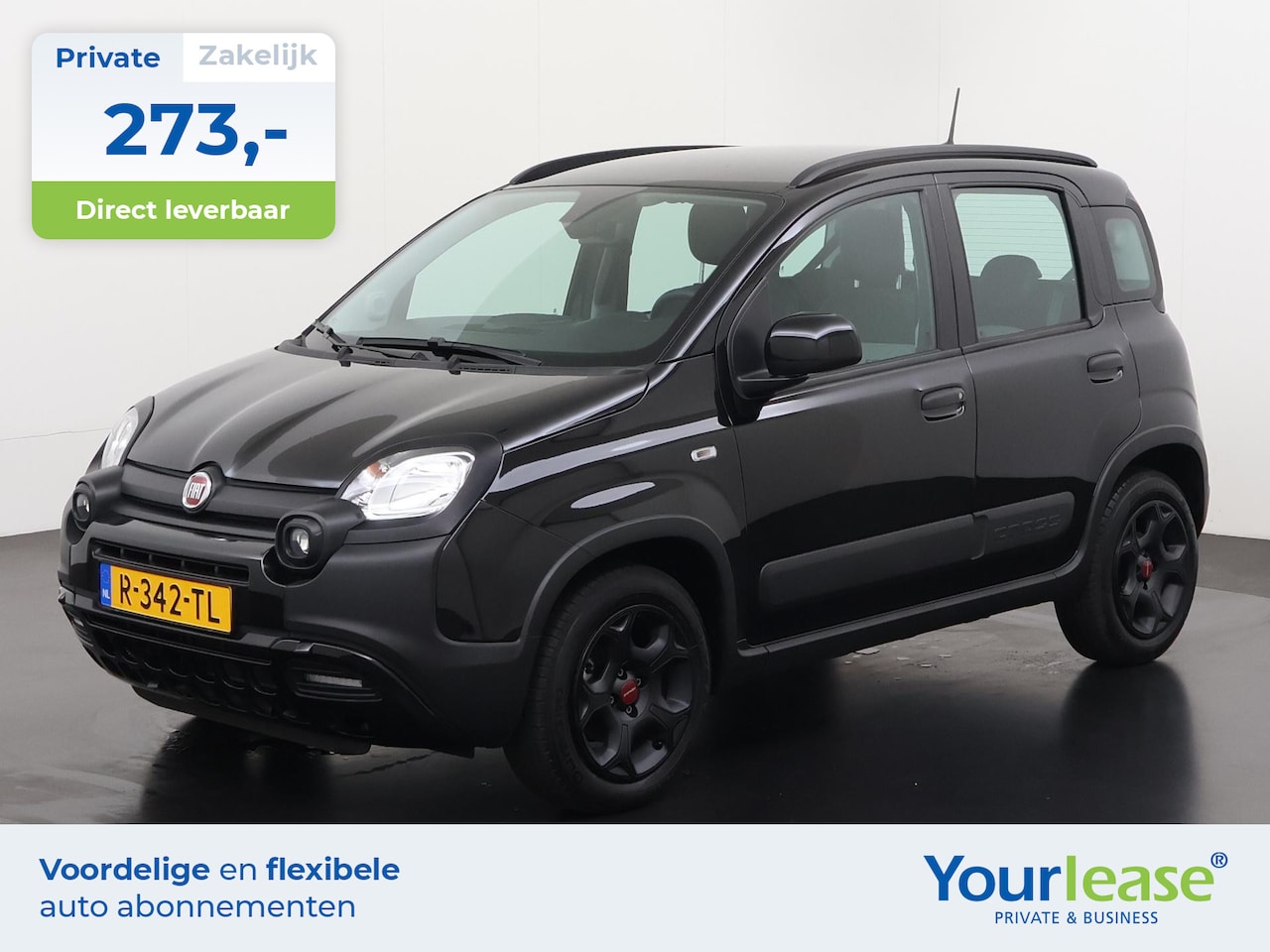 Fiat Panda - 1.0 Hybrid Cross | All-in 273,- Private Lease | Direct uit voorraad - AutoWereld.nl