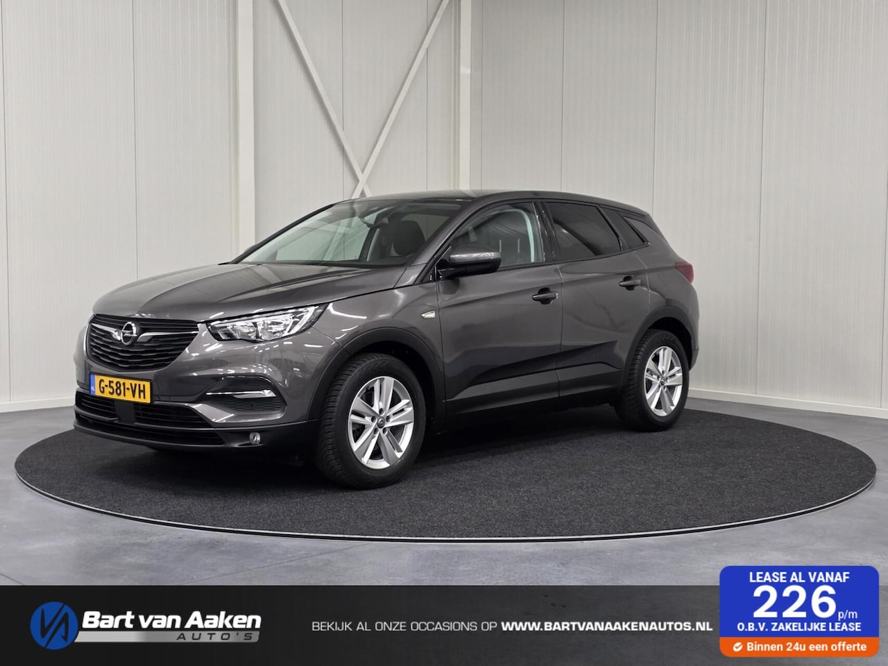 Opel Grandland X - 1.2 Turbo Apple/Android Navigatie Winterpack - AutoWereld.nl