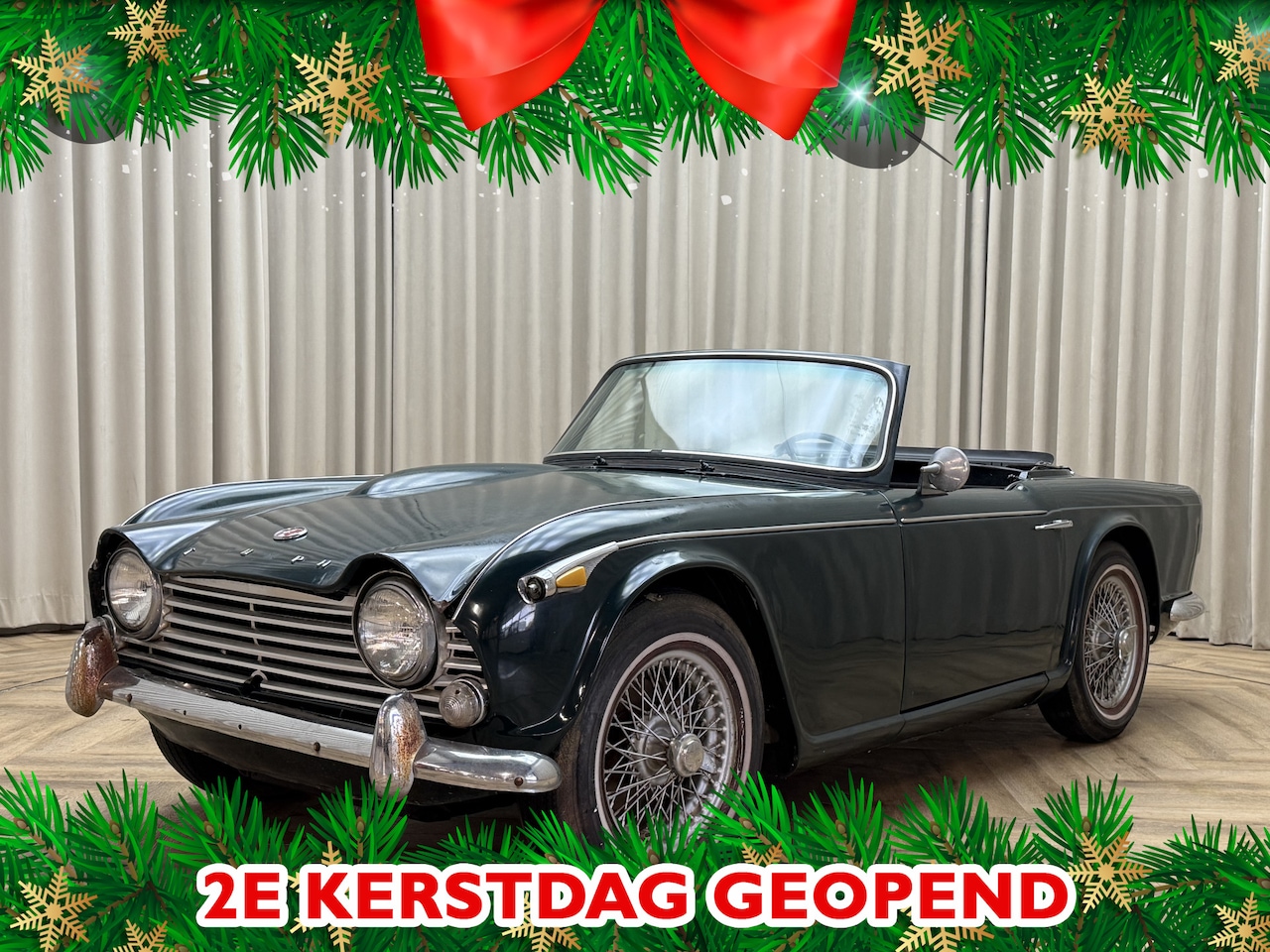 Triumph TR4 - IRS / TR4A / 1965 / Wire wheels / Heritage Certificate / Project - AutoWereld.nl