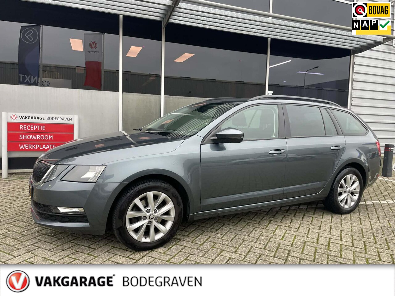 Skoda Octavia Combi - 1.0 TSI Greentech Ambition Business / camera / trekhaak - AutoWereld.nl